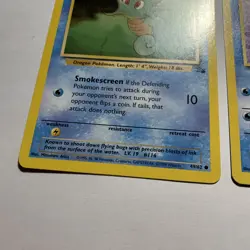 Seadra 42/62 & Horsea 49/62 Fossil Pokemon TCG WotC 1999 (B) - Image 4