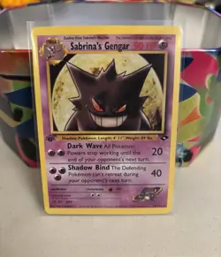 Pokemon Sabrina's Gengar 1st Edition Gym Challenge Set 29/132 Rare / NM 🔥 - Image 1