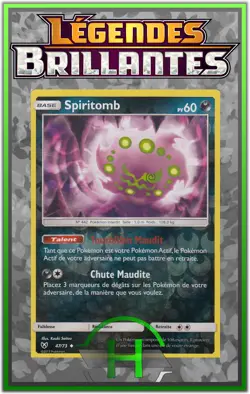 Spiritomb Reverse - SL3.5:Legendes Brillantes - 47/73 - Carte Pokemon Francaise - Image 1