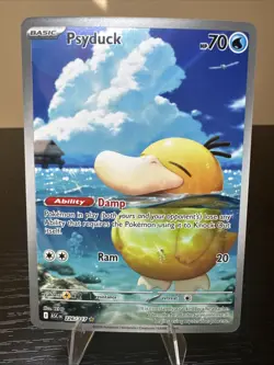 Psyduck 226/217 Ascended Heroes Illustration Rare Full Art Pokemon TCG M/NM - Image 1