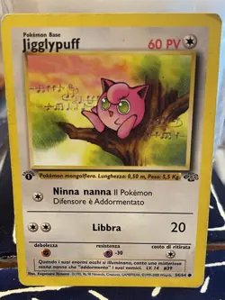 Pokemon TCG Jigglypuff Jungle 54/64 Regular 1st Edition Common In Italian - Image 1