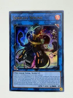 Yu-Gi-Oh! Spright Sprind BLTR-EN095 Ultra Rare 1st Edition Lightly Played LP - Image 1