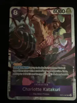 One Piece Card Charlotte Katakuri OP11-067 a Fist of Divine Speed - Image 1