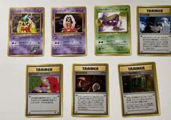 Pokemon Card Lot Japanese Banned Grimer,Sabrina's Gaze,& Sabrina's Jynx - Image 1