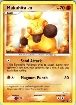 Makuhita 68/99 Arceus Pokemon TCG LP Normal - Image 1