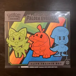 Nintendo Pokemon TCG Scarlet & Violet - Paldea Evolved Elite Trainer Box - 9 Pks 820650853661 - Image 1