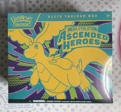 Pokemon TCG: Mega Evolution Ascended Heroes Elite Trainer Box ETB - New & Sealed - Image 1
