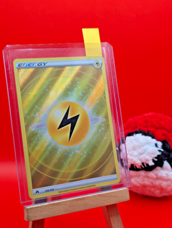 Lightning Energy 155/159 Ultra Rare 2023 Crown Zenith Pokemon TCG Card Holo NM - Image 1