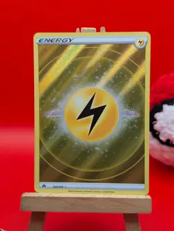 Lightning Energy 155/159 Ultra Rare 2023 Crown Zenith Pokemon TCG Card Holo NM - Image 2
