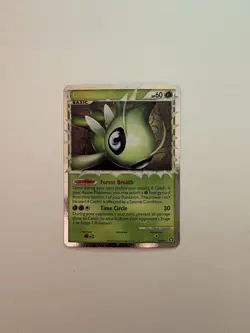 Pokemon TCG Celebi Prime Holo Ultra Rare Card HS-Triumphant 92/102 NM Condition - Image 2