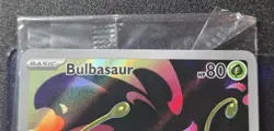 POKEMON BULBASAUR 133/132 MEGA EVOLUTION SEALED STAMPED ENHANCED PROMO HOLO NM - Image 5