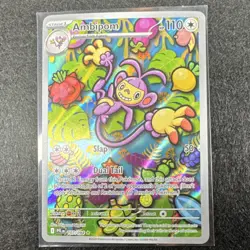 Pokemon Ambipom Illustration Rare Me02: Phantasmal Flames Holo 107/094 - Image 1