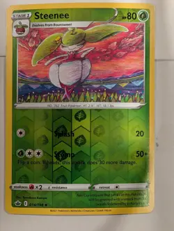 Steenee - 014/198 Chilling Reign Pokemon Reverse Holo Foil Rare Nice! - Image 1