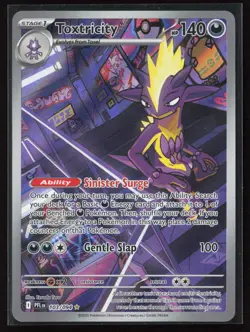 Toxtricity 103/094 ME02: Phantasmal Flames Illustration Rare Pokemon TCG NM - Image 1