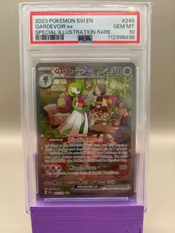 PSA 10 GEM Mint - Gardevoir Ex #245 Pokemon Scarlet & Violet, Graded - Image 1