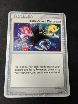 Pokemon Time-Space Distortion 124/123 Mysterious Treasures Secret Rare Holo - Image 1