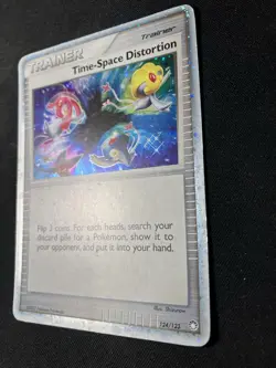 Pokemon Time-Space Distortion 124/123 Mysterious Treasures Secret Rare Holo - Image 3