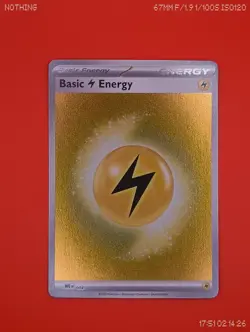 Basic Lightning Energy | MEE004 | Reverse Holo | Pokemon Ascended Heroes - Image 1