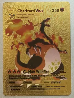 Pokemon - Charizard VMAX - G-Max Wildfire - Gold - 143/293 Pokemon - Image 1