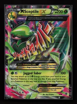 M Sceptile EX 8/98 Holo Rare EX Ancient Origins Pokemon LP - Image 1