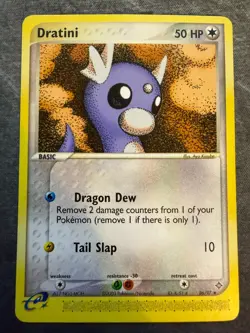 Pokemon TCG Dratini Non-Holo Card 26/97 Pokemon Dragon E-Reader MP - Image 1