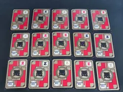 Dragon Ball Z Super Battle Carddass Lot 50 Cards 1993 1994 Bandai Japan fym3-57 - Image 3