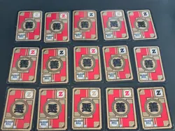 Dragon Ball Z Super Battle Carddass Lot 50 Cards 1993 1994 Bandai Japan fym3-57 - Image 5