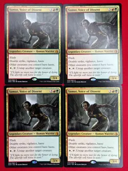 MTG 4X Samut, Voice of Dissent X4 Amonkhet Magic - NM/MT - Image 1
