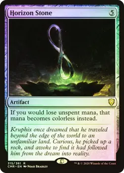 Magic The Gathering MTG HORIZON STONE FOIL Commander Legends NM Near Mint - Image 1