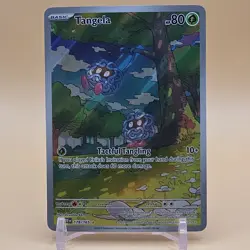 Pokemon TCG Tangela 178/165 Sv: Scarlet & Violet 151 Illustration Rare Holo 80HP - Image 1