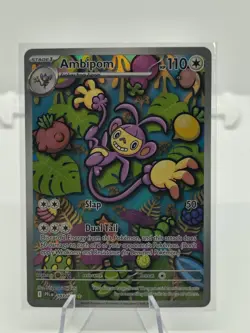 Ambipom 107/094 Pokemon Phantasmal Flames Illustration Rare - Image 1