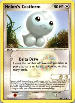 Holon's Castform 44/110 Holon Phantoms Normal Pokemon TCG NM / LP - Image 1