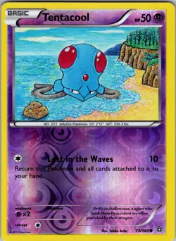 Tentacool 70/160 XY - Primal Clash Pokemon TCG LP-NM - Image 1