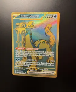 Pokemon TCG - Sv: Paldean Fates Chien-Pao EX #242/091 Hyper Rare NM - Image 1