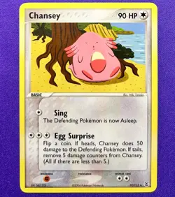 Chansey | 19/112 | FireRed & LeafGreen | 2004 Vintage Pokemon TCG Card | LP - Image 1
