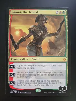 Samut, the Tested NM Hour of Devastation MTG FREE SHIPPING - Image 1