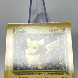 Ivy Pikachu & Jigglypuff Glossy Gray Star Corocoro Promo Pokemon Card 1999 MP - Image 5