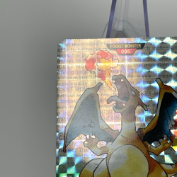 Charizard Bandai Vending Carddass File No.006 Green Prism Japanese Pokemon 1996 - Image 4
