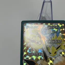 Eevee Evolution No. 5 Prism Bandai Pokemon Sealdass Sticker Card Japanese 1998 - Image 4