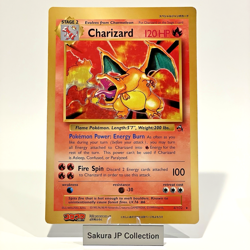 Charizard 4/102 Jumbo Corocoro Comics 1999 Promo English Pokemon Oversized Card - Image 1