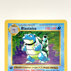 Blastoise 2/102 Shadowless Holo 1st Edition Base Set Pokemon Card 1999 HP - Image 2
