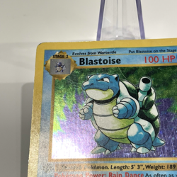 Blastoise 2/102 Shadowless Holo 1st Edition Base Set Pokemon Card 1999 HP - Image 4