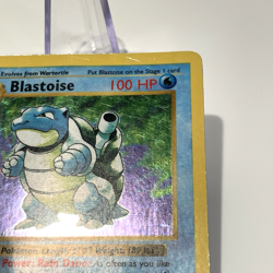 Blastoise 2/102 Shadowless Holo 1st Edition Base Set Pokemon Card 1999 HP - Image 5