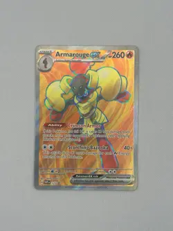 Pokemon TCG Scarlet & Violet Armarouge Ex Promo Holo 125 - Image 1