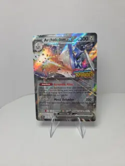 Pokemon Archaludon ex Surging Sparks Stamped Promo Holo 130/191 - Image 1