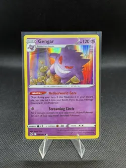 Pokemon TCG Lost Origin Gengar #66/196 Holo Rare NM Condition - Image 1