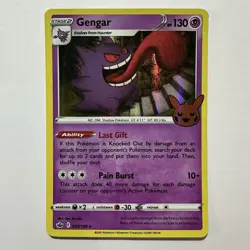 Pokemon TCG Gengar 057/198 Chilling Reign Holo Rare Stage 2 130 HP Pain Burst - Image 1
