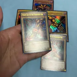 YuGiOh - Exodia The Forbidden One Complete Set - 1st YGLD-ENA17-21 (Ultra Rare) - Image 3