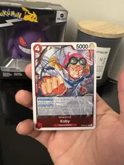 One Piece Card Game Koby PRB02-001 R English NM Condition Op - Image 3