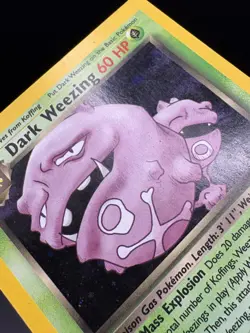 Dark Weezing 14/82 Team Rocket - Holo - WOTC Pokemon Card LP - Image 5